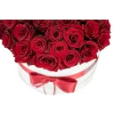 Box of red roses